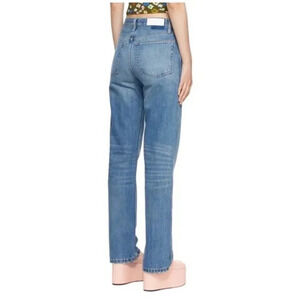 RE/DONE Womens' 90s High Rise Loose Jean in Blue Haze Sz: 26